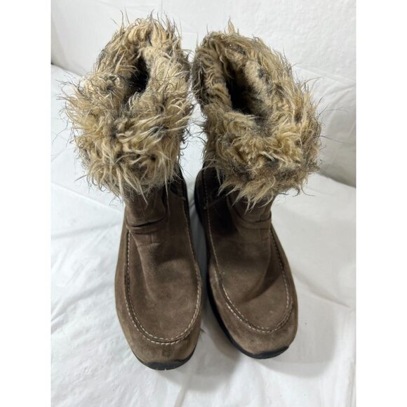 Sorel Women Boots Northern Lite Winter Thinsulate NL1431 265 Suede Beige Sz 9.5 - Picture 10 of 16